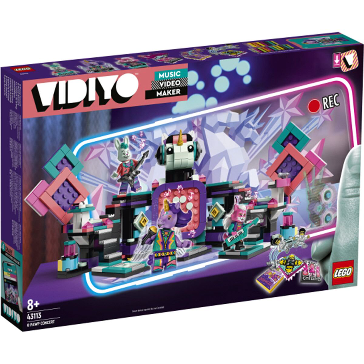 Конструктор Lego  Vidiyo Концерт в стиле К-поп  43113 купить,NaN