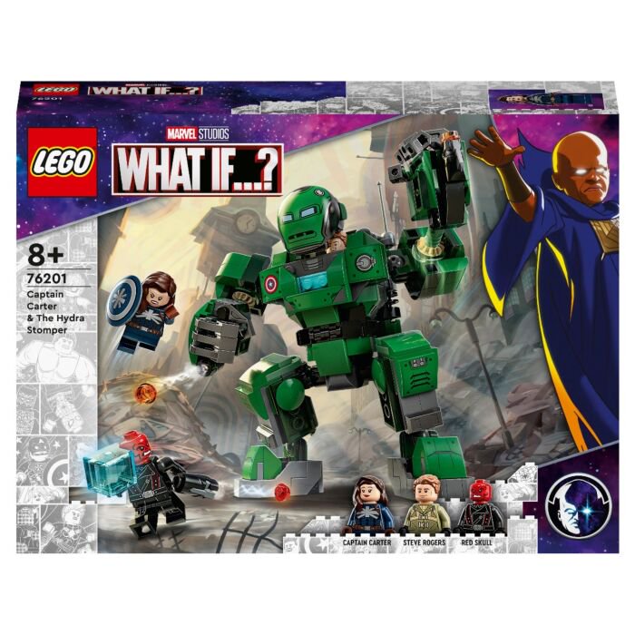 Конструктор Lego Super Heroes Капитан Картер и штурмовик Гидры  76201 купить,NaN