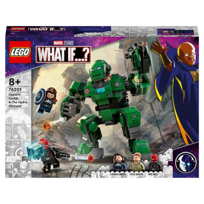 Конструктор Lego Super Heroes Капитан Картер и штурмовик Гидры  76201 купить,NaN