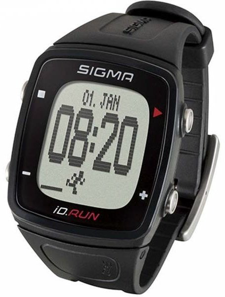 Фитнес-браслет Sigma iD.Run черный купить,NaN