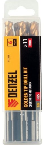 Сверло DENZEL 717223, 6 шт.