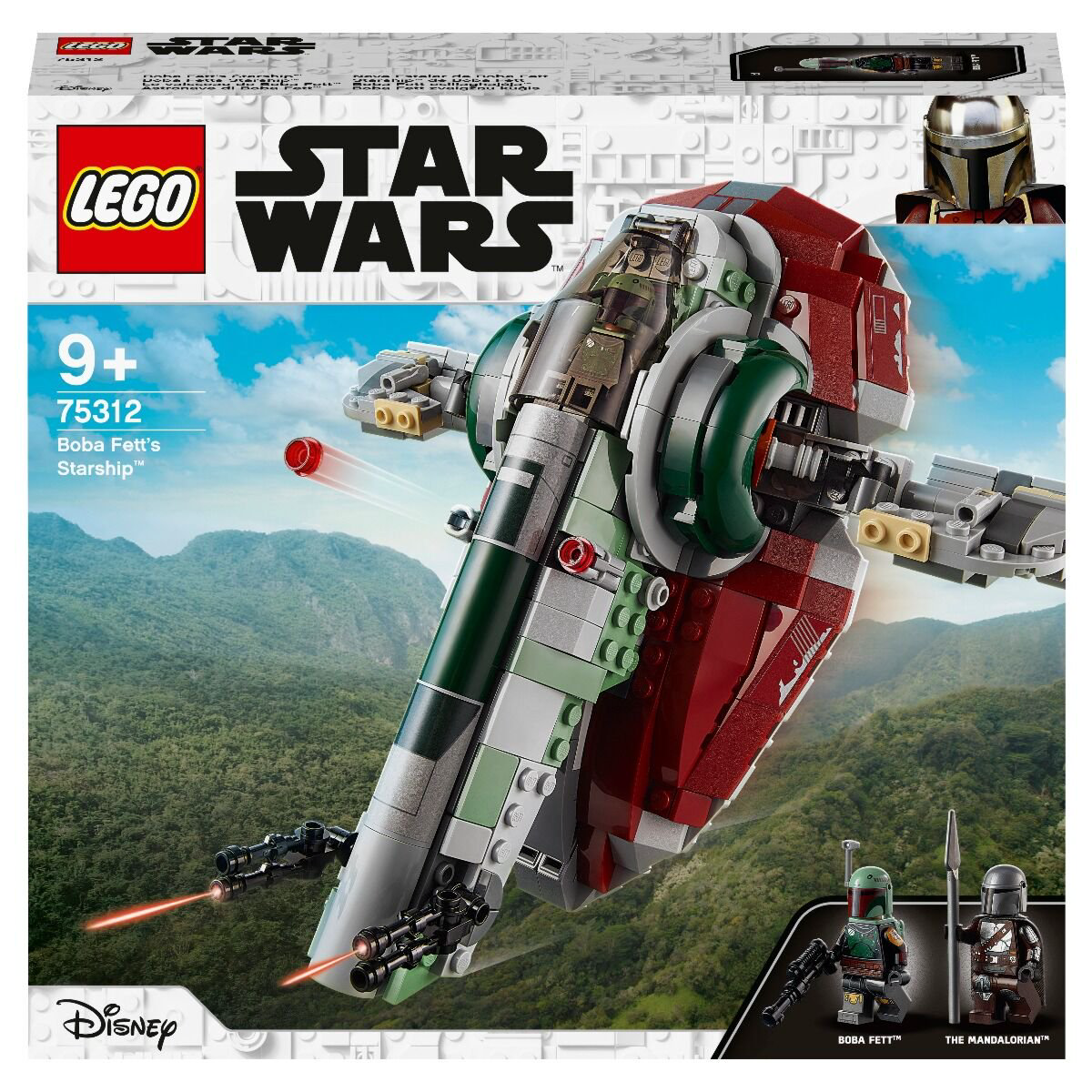 Конструктор Lego Star Wars Звездолет Бобы Фетта   75312 купить,NaN