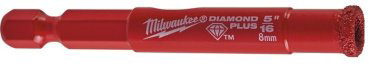 Сверло Milwaukee алмазное 49560507 8 мм, 1 шт.