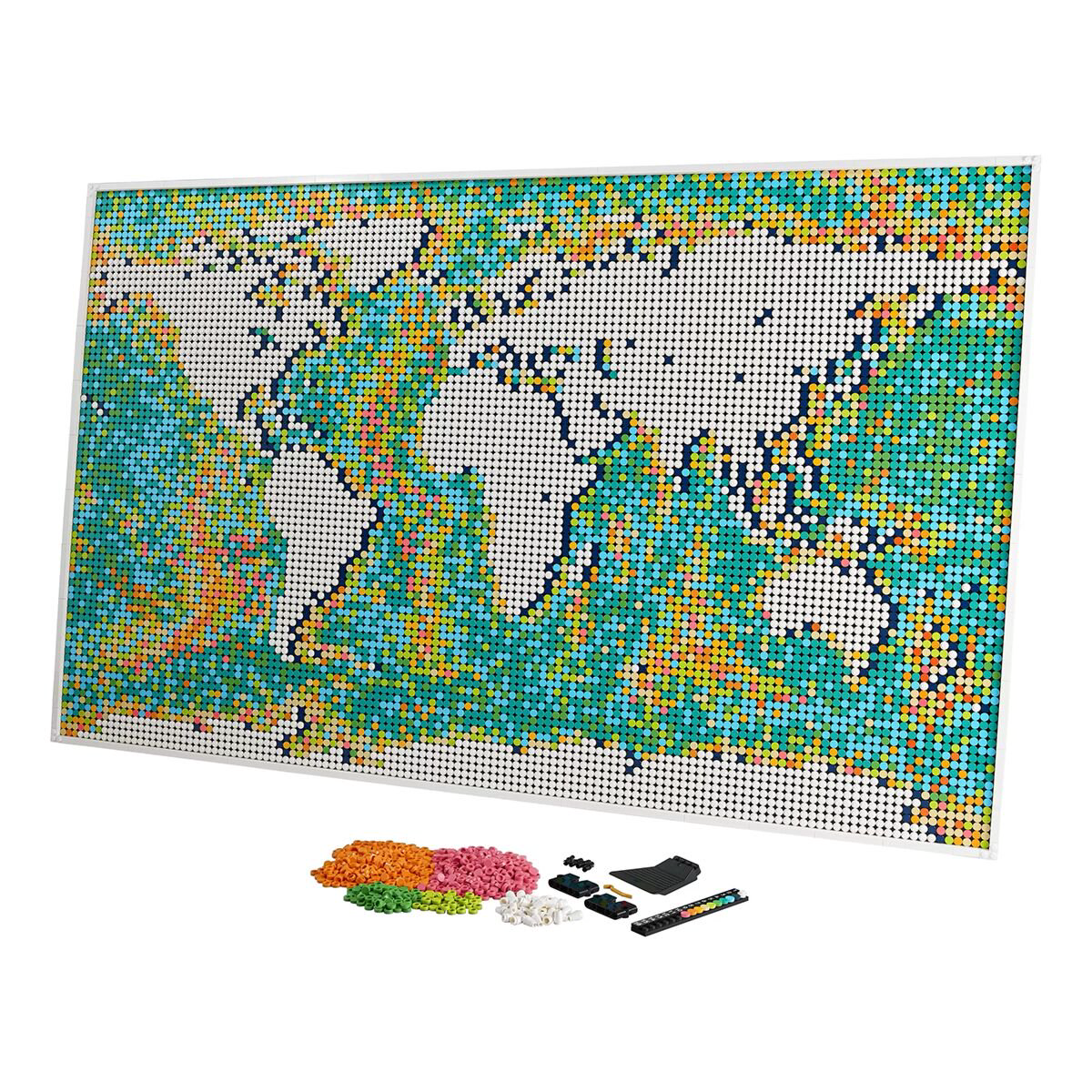 Пазлы Lego Карта мира Art 31203 купить,NaN