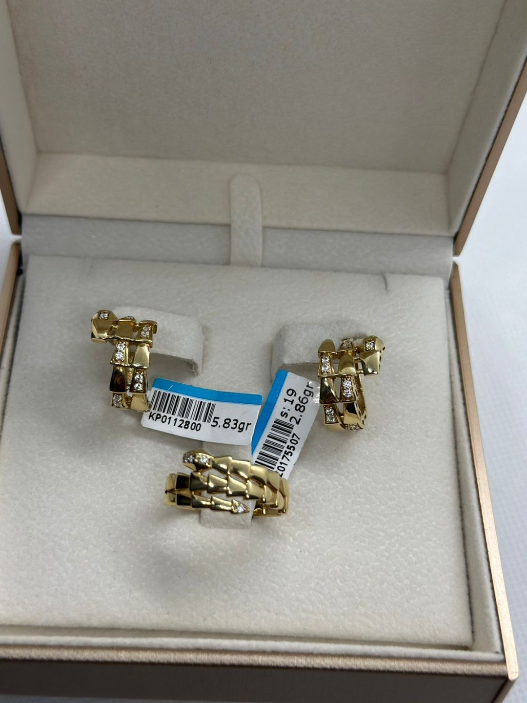 MIRSADO GOLD 5832 вес 8.69 г золото, фианит купить,NaN