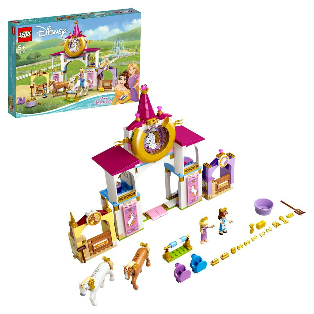 Конструктор Lego Disney Princess Королевская конюшня Белль и Рапунцель 43195