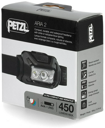 Фонарь Petzl Headlamp ARIA 2 RGB E070BA00 налобный черный