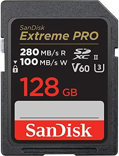 Карта памяти SanDisk Secure Digital XC Extreme PRO UHS-II V60 SDSDXEP-128G-GN4IN 128 Гб купить,NaN