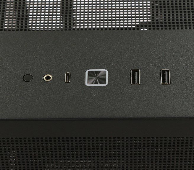 Корпус AeroCool C1-R-BK-V1 черный