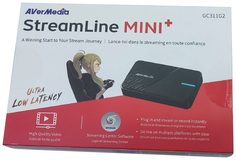 Карта видеозахвата AverMedia StreamLine MINI+ GC311G2 купить,NaN