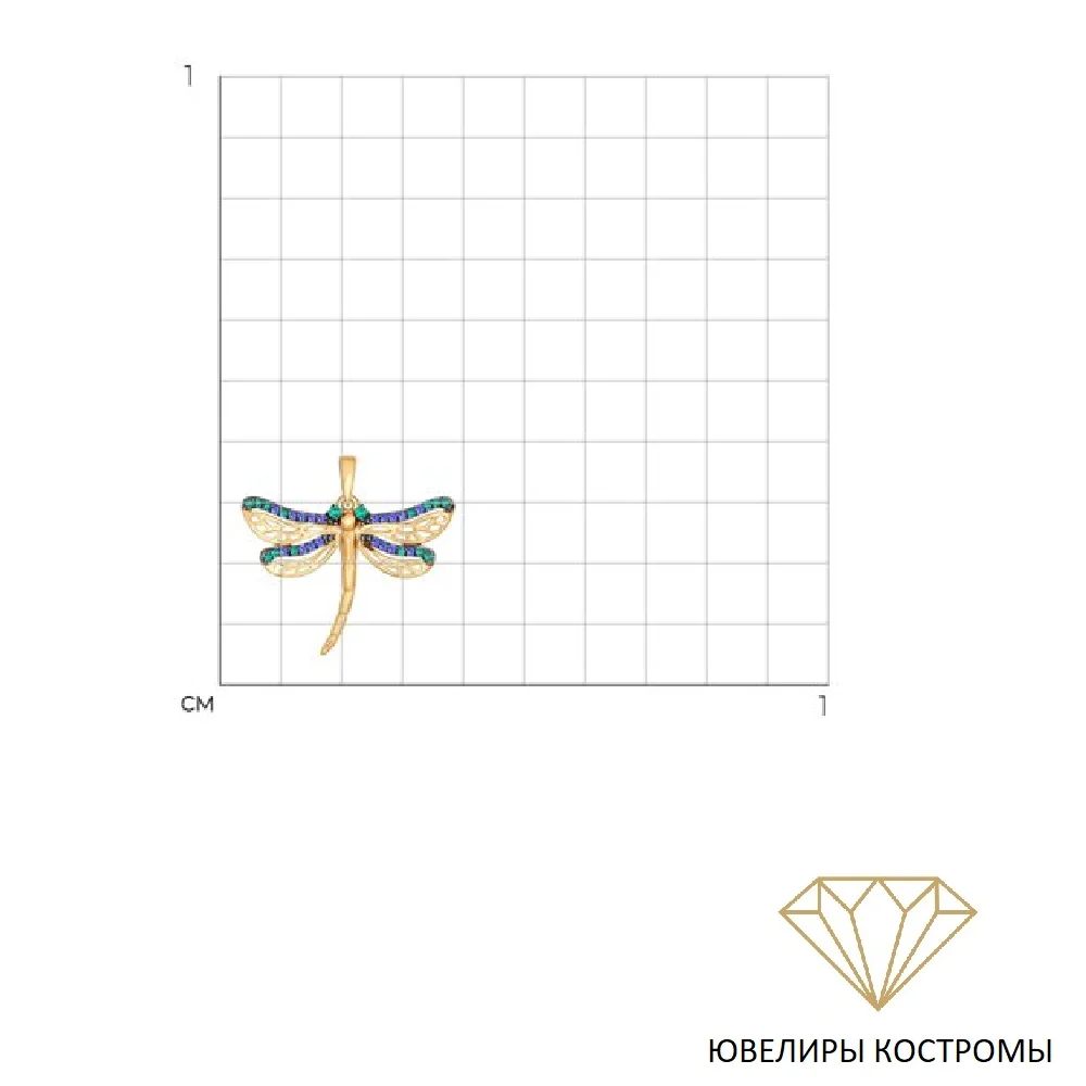 Подвеска Sokolov 034906 1.5гр купить,145260