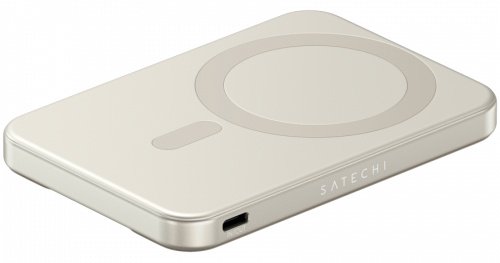 Внешний аккумулятор Satechi ST-B5Q2SW 5000 мАч 20 Вт бежевый