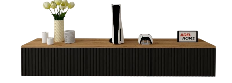 ТВ-тумба Adel Home Бренди AH0775 180x30x35см черный купить,NaN
