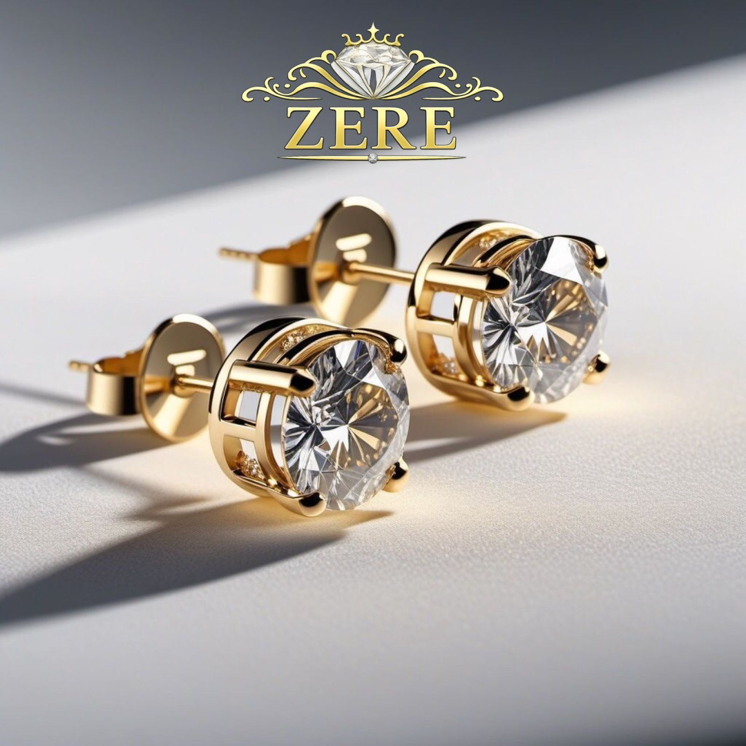 Пусеты Zere ZR85654 золото купить,157555