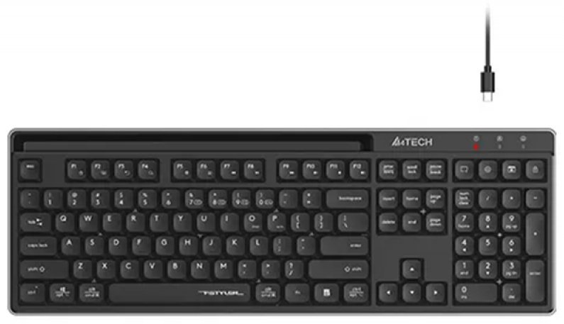 Клавиатура A4Tech Fstyler FBX72C черный