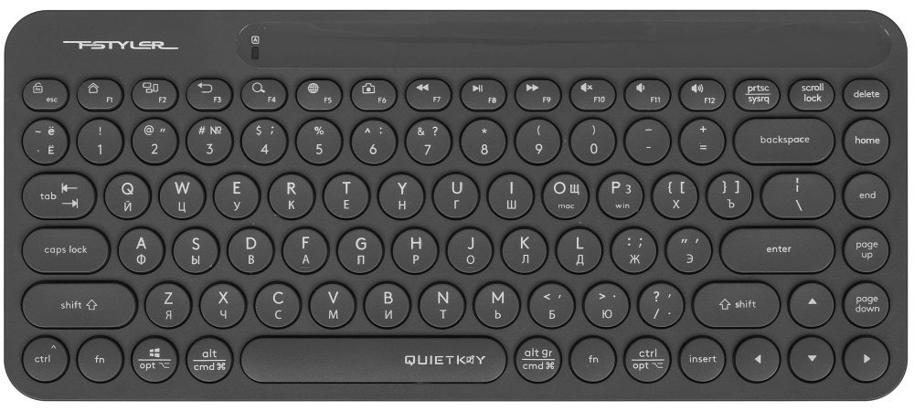 Клавиатура A4Tech FG3200 Air 2 серый купить,10873