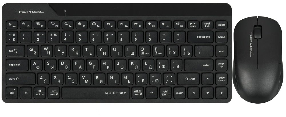 Клавиатура A4Tech FG2200 Air 2 Black черный купить,NaN