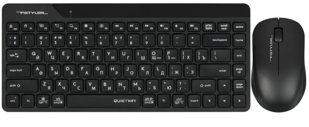 Клавиатура A4Tech FG2200 Air 2 Black черный купить,NaN