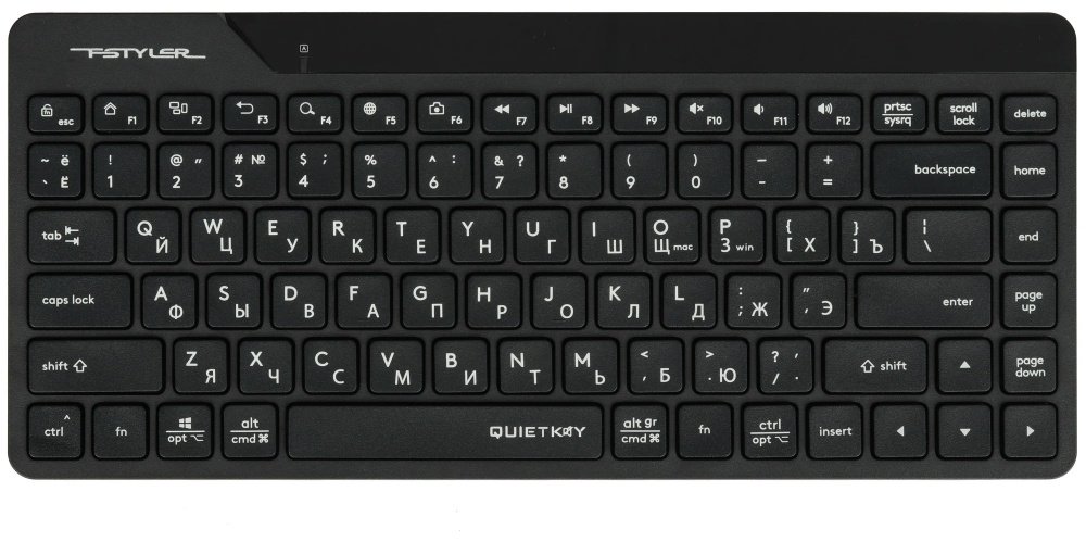 Клавиатура A4Tech FG2200 Air 2 Black черный купить,NaN