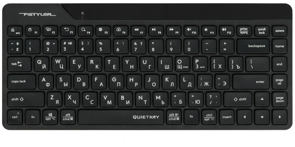 Клавиатура A4Tech FG2200 Air 2 Black черный купить,NaN