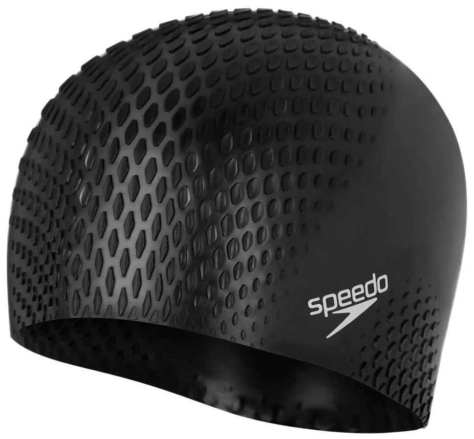 Шапочка Speedo Bubble Active, 8-139540001 черный размер: универсальный