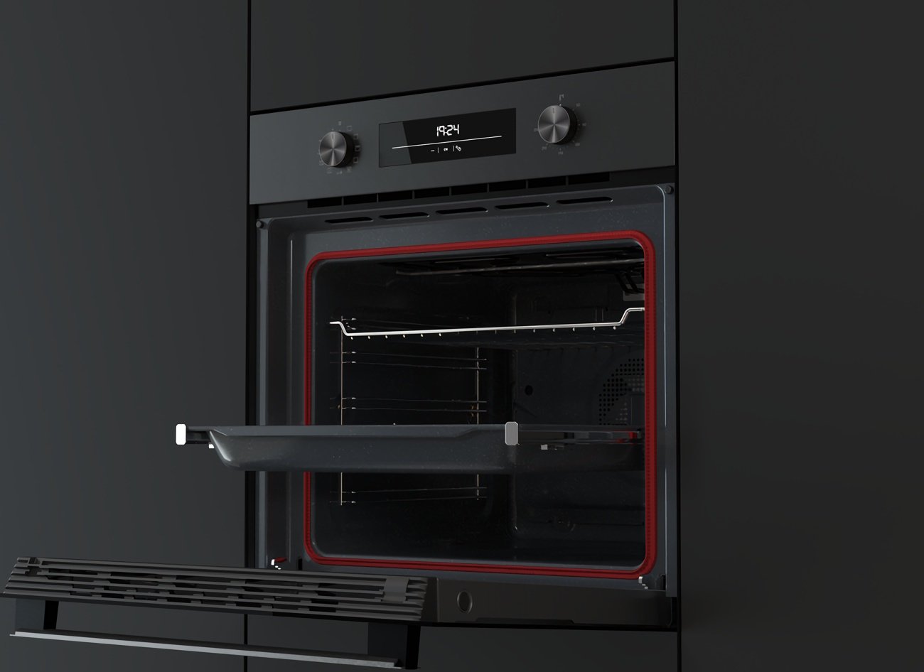 Духовой шкаф TEKA HSB 6350 P FBK черный
