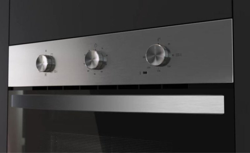 Духовой шкаф TEKA HBB 6050 SS черно-серебристый