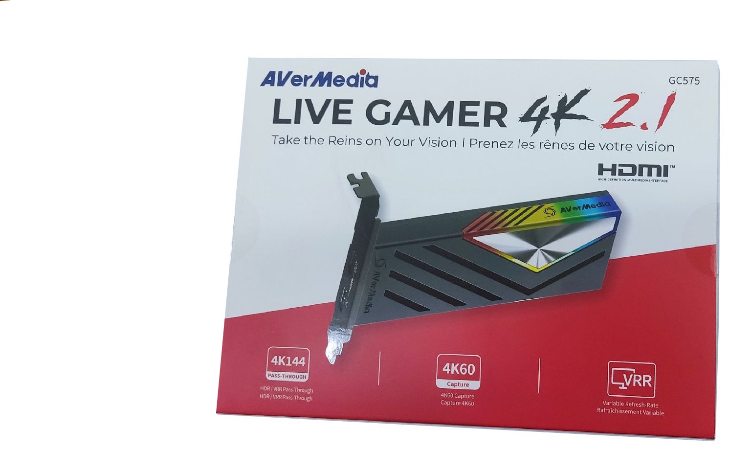 Карта видеозахвата AverMedia Live Gamer 4K 2.1 GC575 купить,NaN