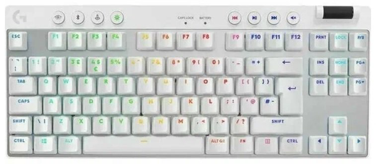 Клавиатура Logitech G PRO X TKL WHITE 920-012148 белый
