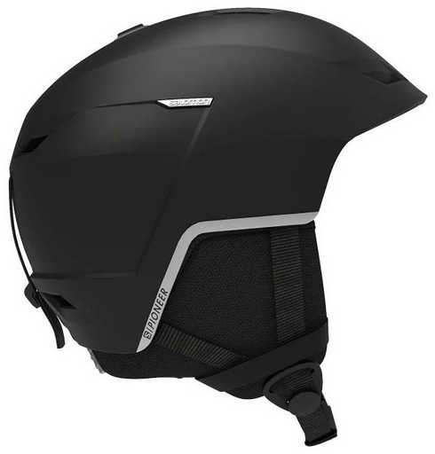 Шлем Salomon Pioneer Lt/L41158100/L (59-62), black silver черный L