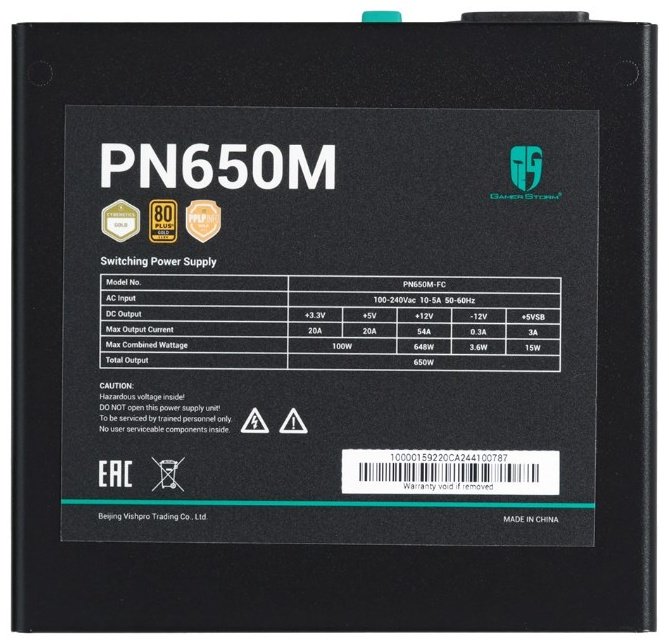 Блок питания Deepcool R-PN650M-FC0B-WGEU 650 Вт - ForteMarket Блок питания Deepcool R-PN650M-FC0B-WGEU 650 Вт купить,58570