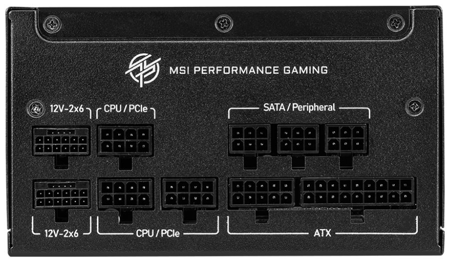 Блок питания MSI MPG A850GS PCIE5 850 Вт купить,101670