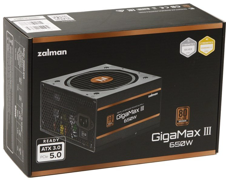 Блок питания Zalman GigaMax III (ZM650-GV3) 650 Вт купить,NaN