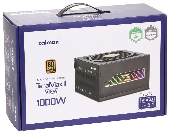 Блок питания Zalman ZM1000-TMX2 VIEW 1000 Вт