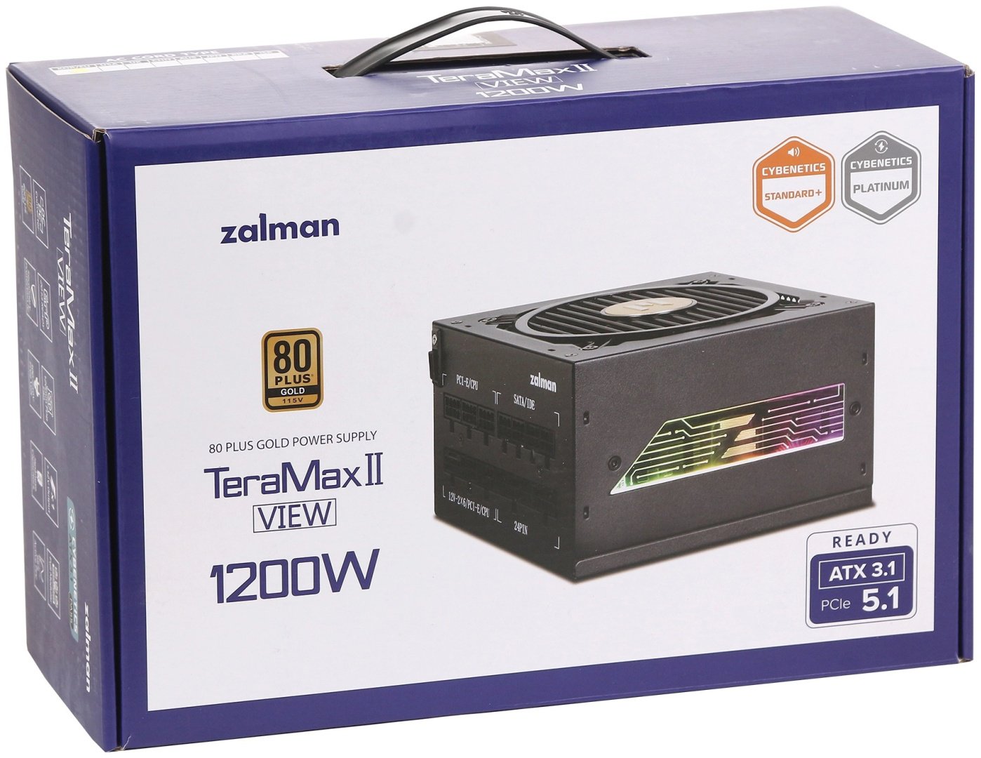 Блок питания Zalman ZM1200-TMX2 VIEW 1200 Вт купить,NaN