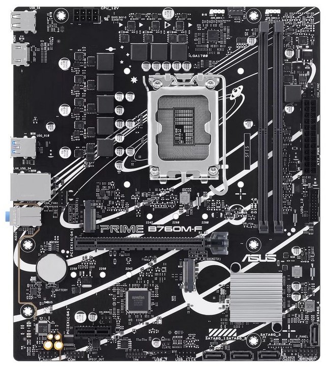 Материнская плата ASUS Prime B760M-F