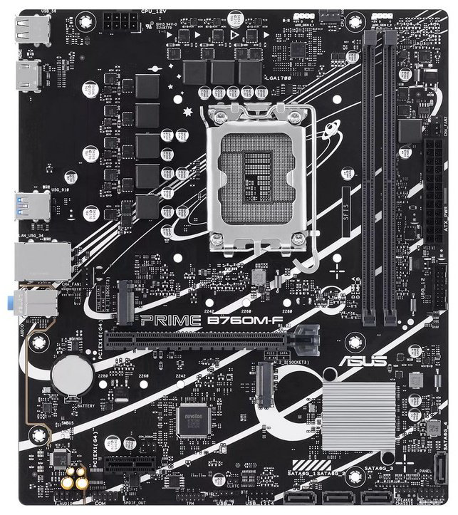 Материнская плата ASUS Prime B760M-F