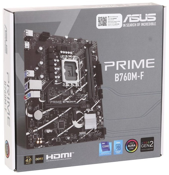 Материнская плата ASUS Prime B760M-F