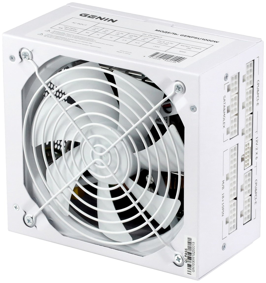 Блок питания GENIN GENPSU1000W 1000 Вт купить,NaN