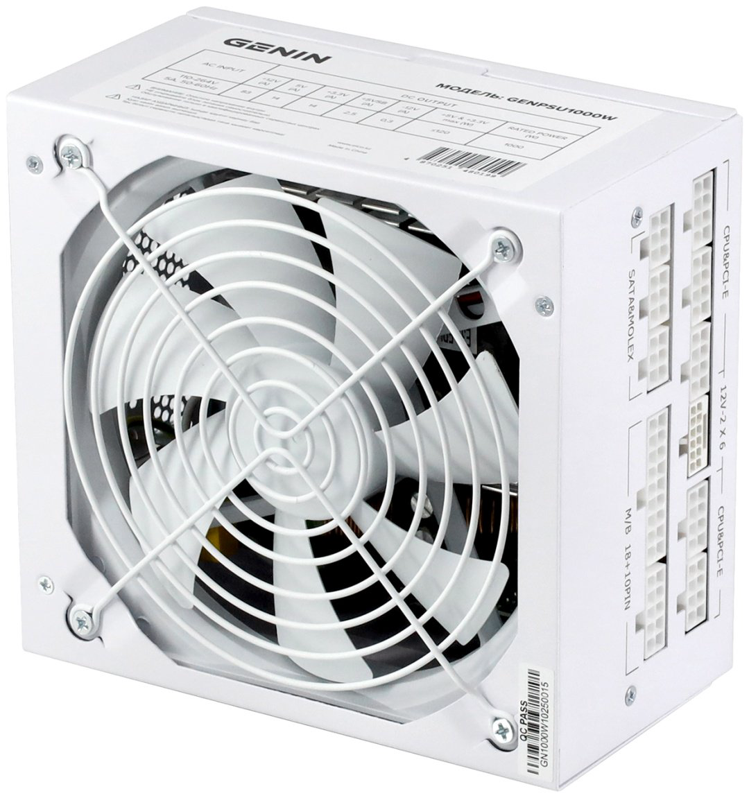 Блок питания GENIN GENPSU1000W 1000 Вт купить,NaN