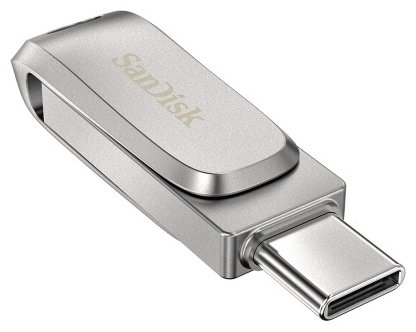 SanDisk Ultra Dual Drive Luxe SDDDC4-064G-G46 64GB серебристый купить,NaN