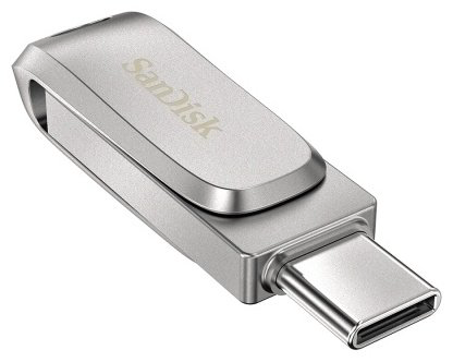 SanDisk Ultra Dual Drive Luxe SDDDC4-064G-G46 64GB серебристый купить,NaN