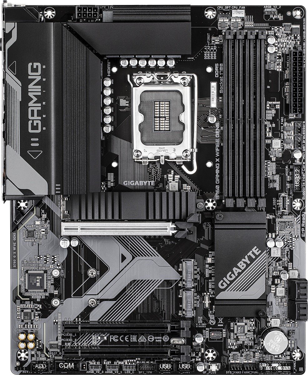 Материнская плата GIGABYTE B760 Gaming X WiFi6E Gen5