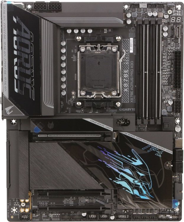 Материнская плата GIGABYTE X870E Aorus Pro X3D 9MX87EPX-00-G10 купить,NaN