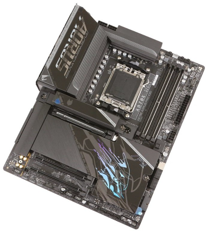 Материнская плата GIGABYTE X870E Aorus Pro X3D 9MX87EPX-00-G10 купить,NaN