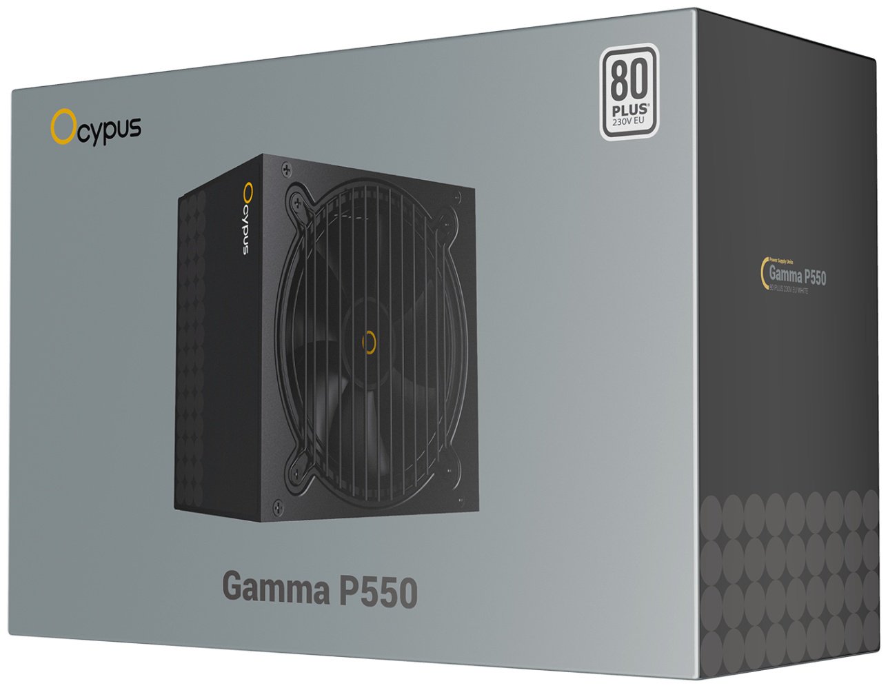 Блок питания Ocypus Gamma P550 Gamma-P550-W1HDBK024X-EU 550 Вт купить,NaN