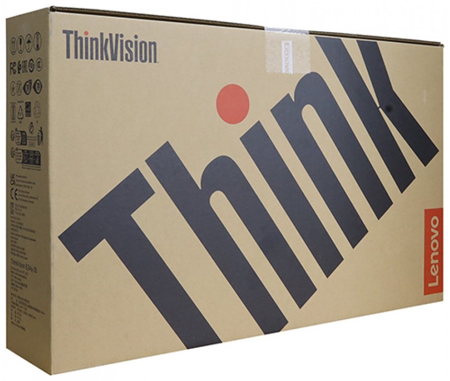 Монитор 23.8" Lenovo ThinkVision E24q-30 63ECGAT2EU черный купить,NaN