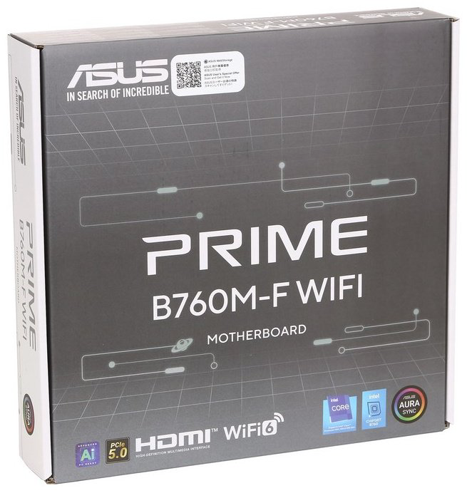 Материнская плата ASUS Prime B760M-F Wi-Fi (90MB1N00-M0EAY0) купить,NaN