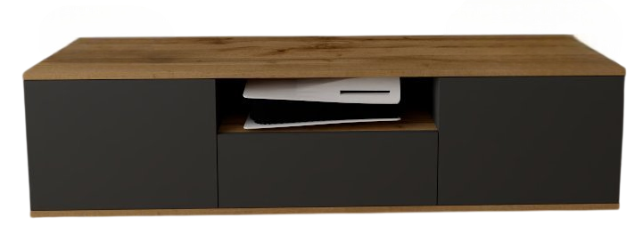 ТВ-тумба Adel Home Дуна AH0259 140x35x35см серый купить,NaN