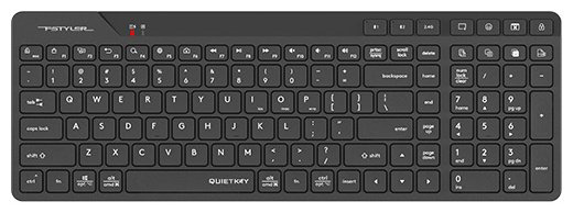 Клавиатура A4Tech FBK27C AS черный купить,NaN